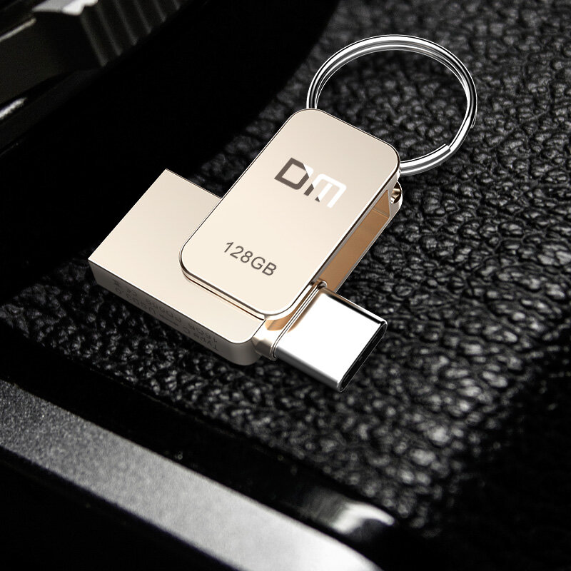 DM PD059, Mini clé USB 128 go, 64 go, clé USB 3.0 OTG, 32 go, clé stylo Type C, Mini clé de mémoire