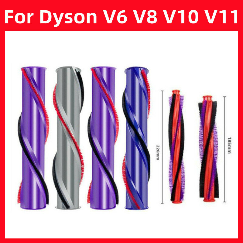 Main Brush Roller Replacement Kit For Dyson V6 V8 V10 V11 Cordless Cleaner Head Brush Bar Roller 966821.01 Accessories