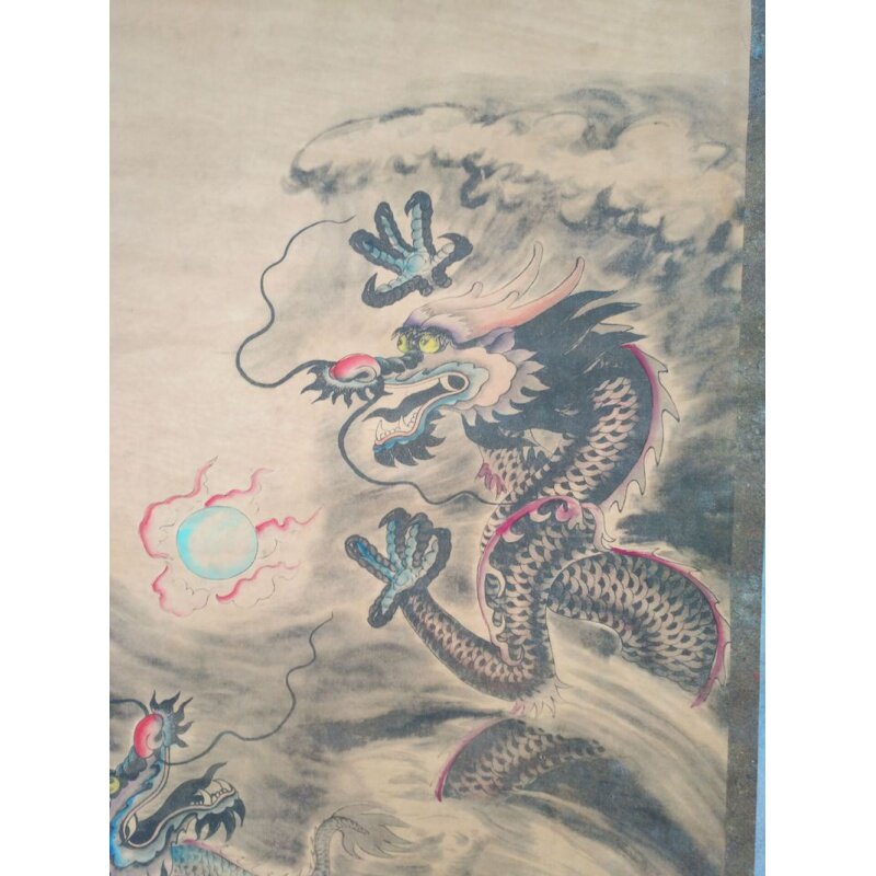 Caligrafia e Pintura Antigas, Pintura Chinesa Tradicional, Pintura do Salão Médio, Sala de Estar, Office Boy e Girl Han