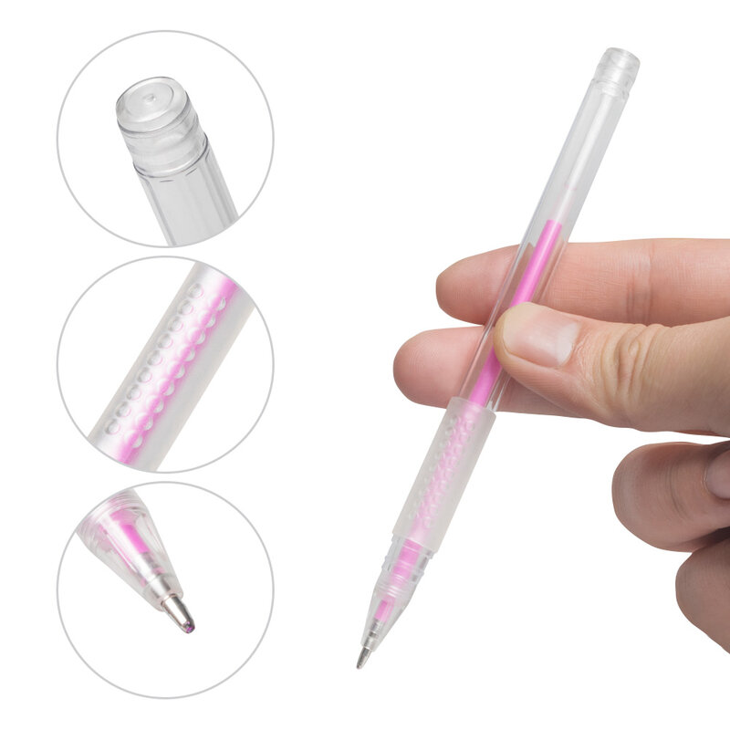 영구 화장 매핑 스킨 마커 펜, 입술 눈썹 문신 위치 표시 보조 도구, 마이크로블레이딩, 1 PC