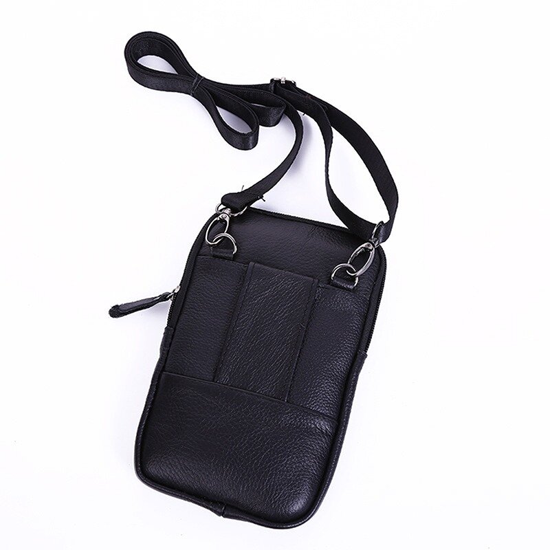 Мужская Наплечная Сумка, Многофункциональная Кожаная сумка-мессенджер, повседневные сумки через плечо, высококачественный мужской кошелек, нагрудная сумка для телефона