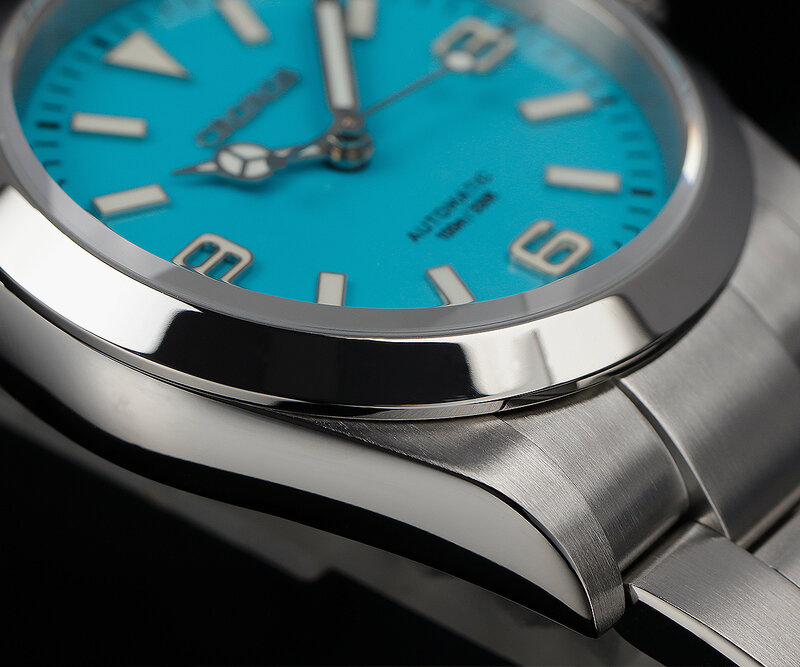 Часы Cronos Мужские механические Автоматические, люксовые спортивные модные часы для скалолазания, 36 мм, 10 бар