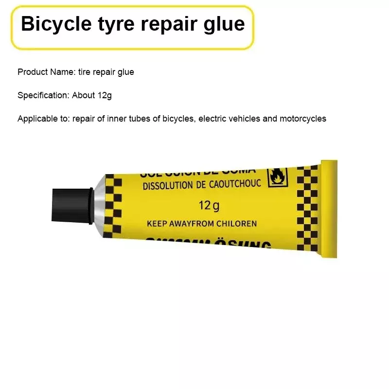 Pegamento Universal para reparación de neumáticos de coche, herramientas de reparación de pinchazos de tubo interno de motocicleta y bicicleta, Trye