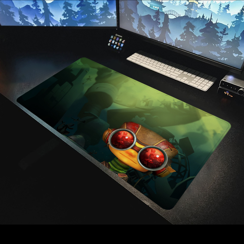 Psychonaut Mouse Pads Large Mouse Pad Gaming Accessories Desk Mat Game Mats Mousepad Gamer Deskmat Mause Anime Office Pc Xxl