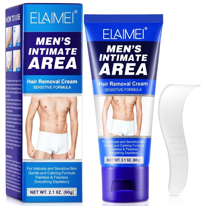 Private Hair Removal Cream for Men Hair Removal Cream Intimate Hair Removal