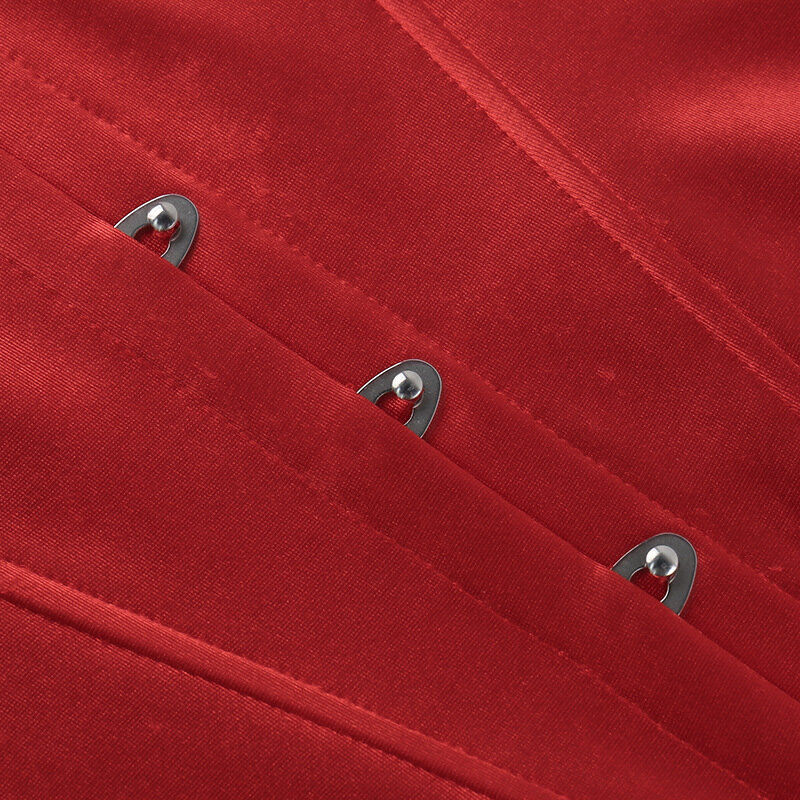 Robe de Soirée Rouge Sexy pour Femme, Tenue de Bal avec Soutien-Gorge Crocheté à la Taille Nouée, Streetwear d'Été