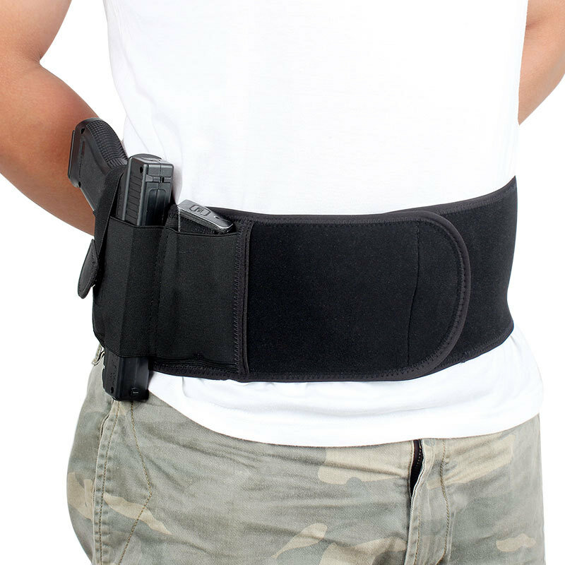 Fondina tattica universale per pistola fondina per pistola con fascia elastica per mano destra e sinistra fondina per pistola con cintura nascosta