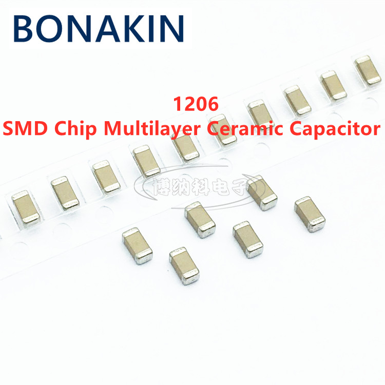 20 Stuks 1206 22Uf 10V 16V 25V 35V 50V 226K X7r 10% 3216 Smd Chip Meerlagige Keramische Condensator