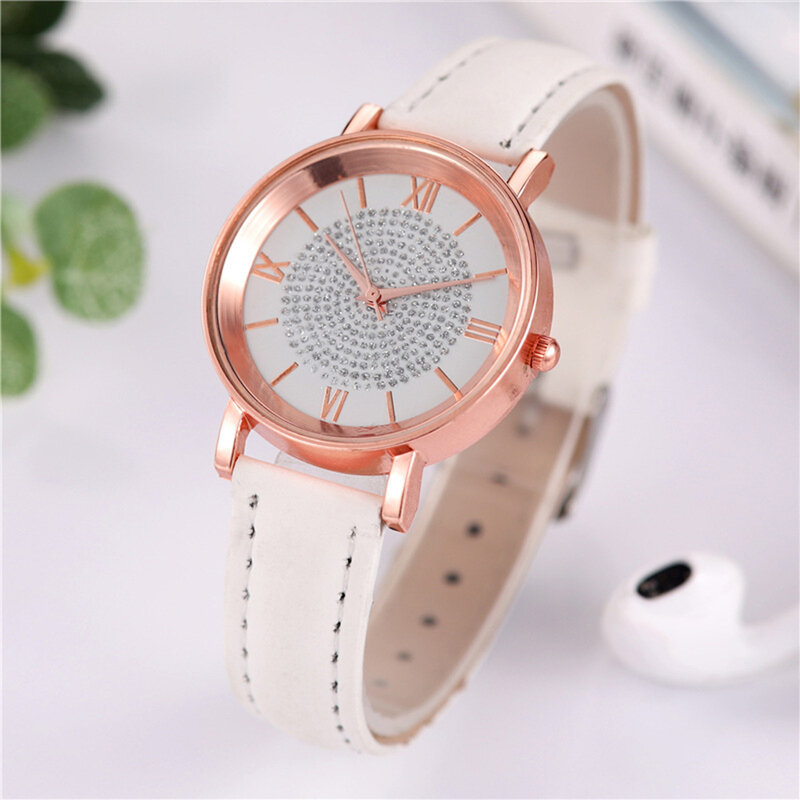 Ladies Quartz Watch Reliable And Versatile Analog Display Wrist Watch For Women Easy-to-read