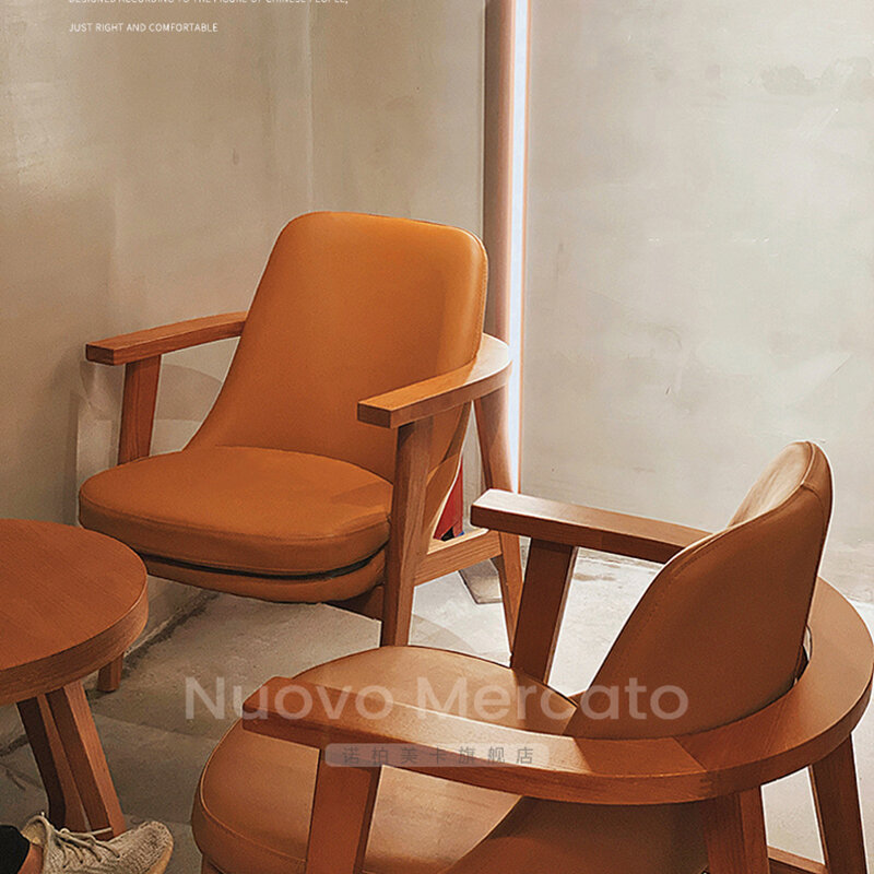 Drewniany stolik jadalnia z trewertynem Nordic okrągły mały Salon stoliki do kawy Nordic Muebles De Cafe Nordic meble