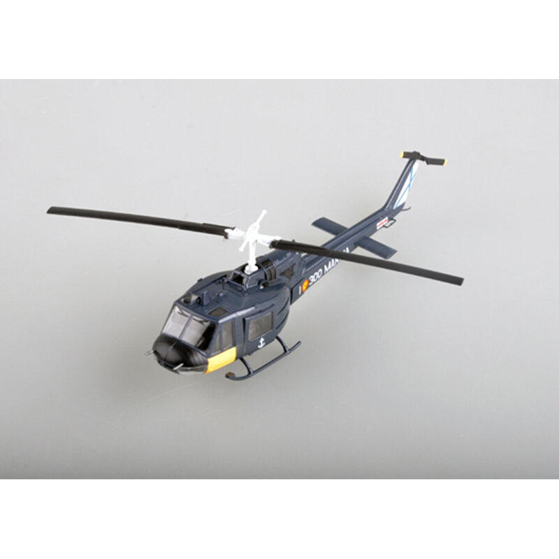 Easymodel 36919 hueyヘリコプター、UH-1F、スペインのマリンスポーツ、プラスチック仕上げ、軍用静的、ファイターモデル、コレクションギフト、1、72