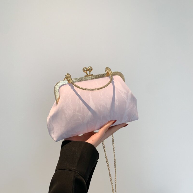 Золотая Бархатная вечерняя сумка, Лидер продаж, элегантная французская винтажная обеденная сумка, модная роскошная сумка-клатч для женщин