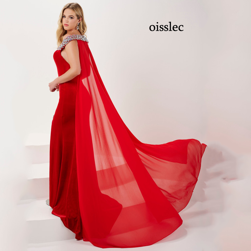 Вечернее платье Oisslec, платье для выпускного вечера с бисером, вельветовое платье с открытой спиной, платья знаменитостей, облегающее женское платье, разрезы ног, на заказ