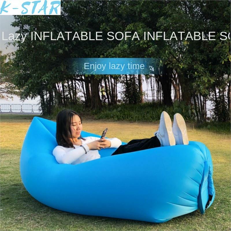 Sofá inflable K-STAR para exteriores, cama inflable portátil, saco de dormir plegable para una sola persona, cojín de aire para acampar, nuevo, 2024