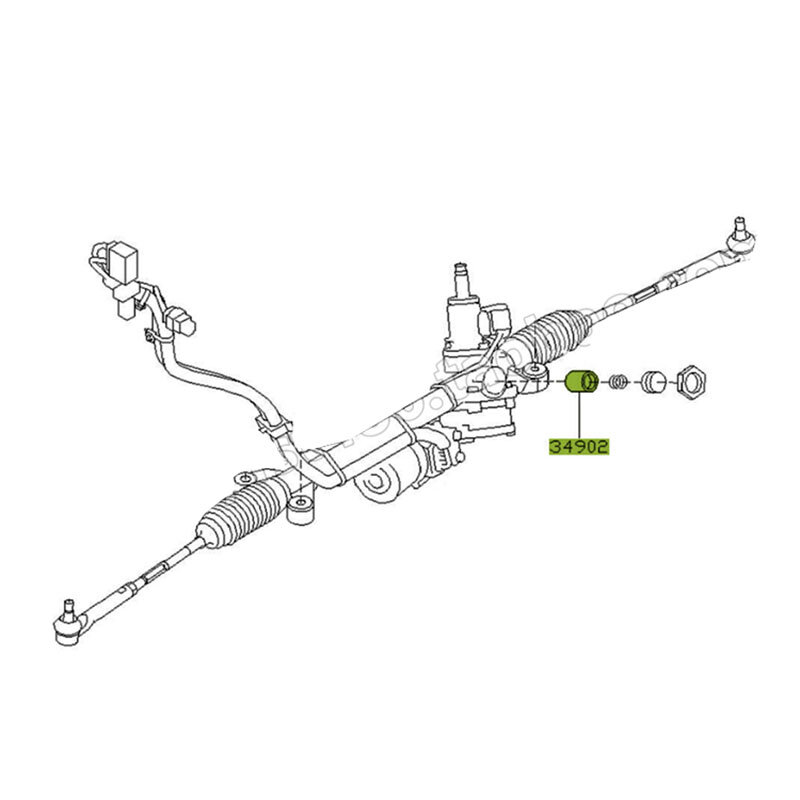 NBJKATO-almohadilla de presión para máquina de dirección genuina, accesorio para Subaru Forester XV, 34132SC010