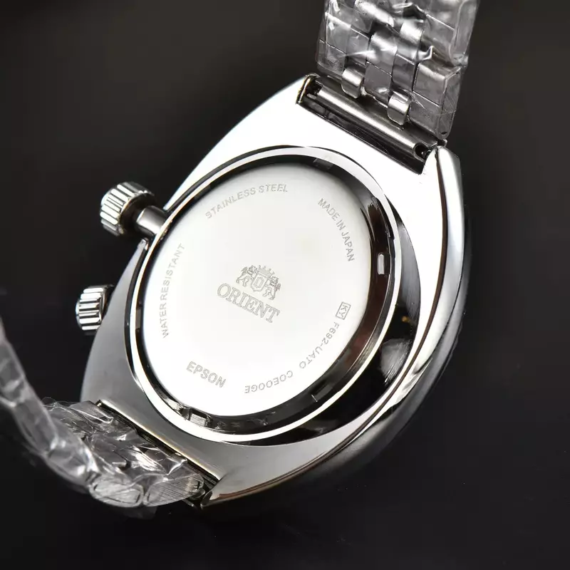 하이 퀄리티 스테인리스 스틸 다이얼 자동 날짜 방수 시계, 쿼츠 시계, 오리엔탈 럭셔리 남성용 패션, 2024 신제품