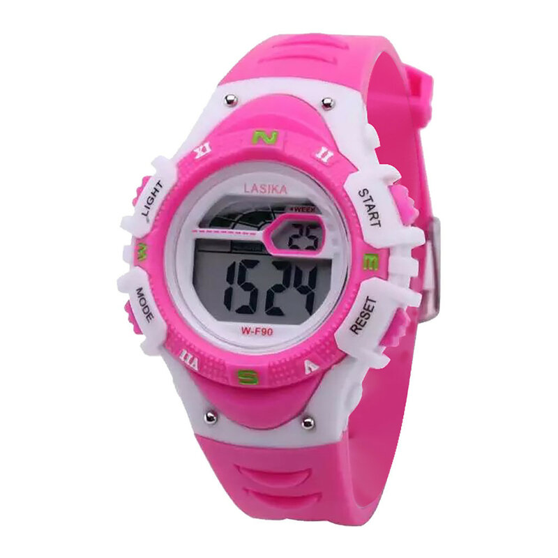Jam Alarm multifungsi jam tangan elektronik modis olahraga pelajar kedap air jam tangan anak jam tangan perempuan 2024