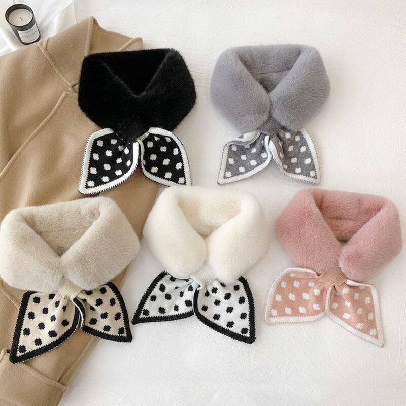 2023 New Winter Scarf Warm Plush Scarf Super Soft Comfortable Faux Fur Neckerchief Christmas Birthday Mother's Day Gifts