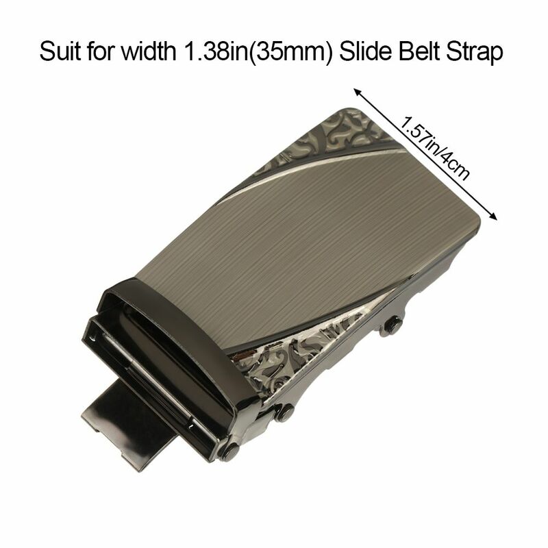 Fashion Slide Belt Strap Buckle Automatic Buckle Men's Belt Head Business Accessories Belt Buckle Leisure Belt Head