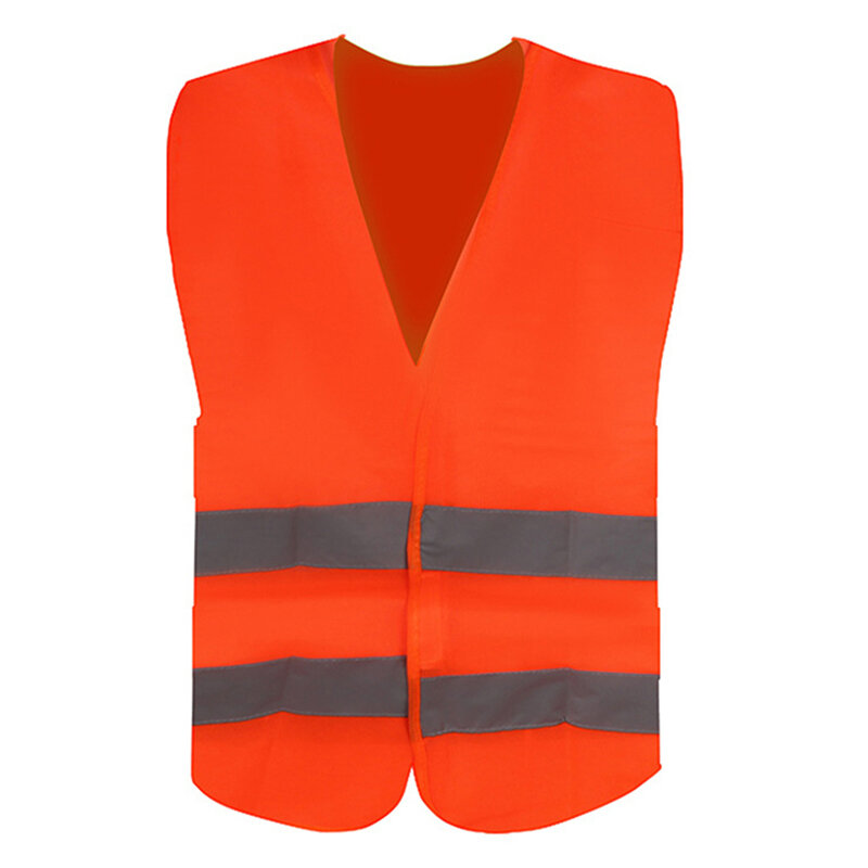 Car Reflective Clothing For Safety Traffic Safety Vest Yellow Visibility High Visibility Outdoor Running Cycling Sports Vest