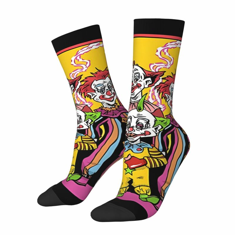 Socke für Männer Killer Clowns Harajuku Killer Clowns aus Weltraum film Happy Quality Muster gedruckt Jungen Crew Socke lässig Geschenk