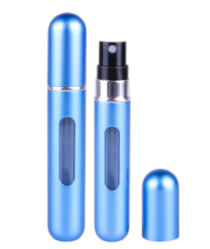 Flacone Spray ricaricabile da 8ml Essentials da viaggio bottiglie di profumo portatili Mini atomizzatore profumo bottiglia vuota per gite