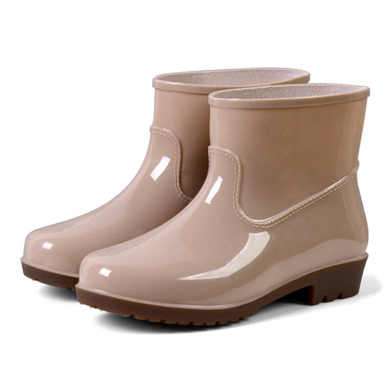 Kalosze damskie kalosze ogrodowe wodoodporne gumowe Chelsea Boot damskie antypoślizgowe buty przeciwdeszczowe wędkarskie buty do wody Botas Lluvia Mujer