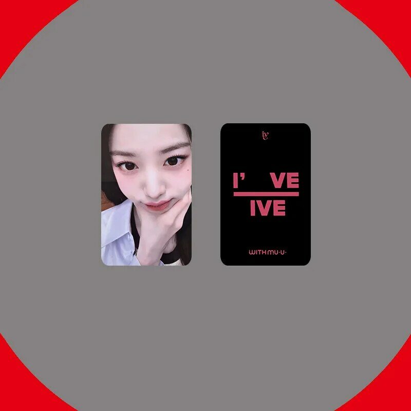 Album Kpop IVE IVE IVE, foto pribadi kualitas tinggi, kartu khusus, kartu pos muda wonyukin LEESEO LIZ REI GAEUL, koleksi penggemar