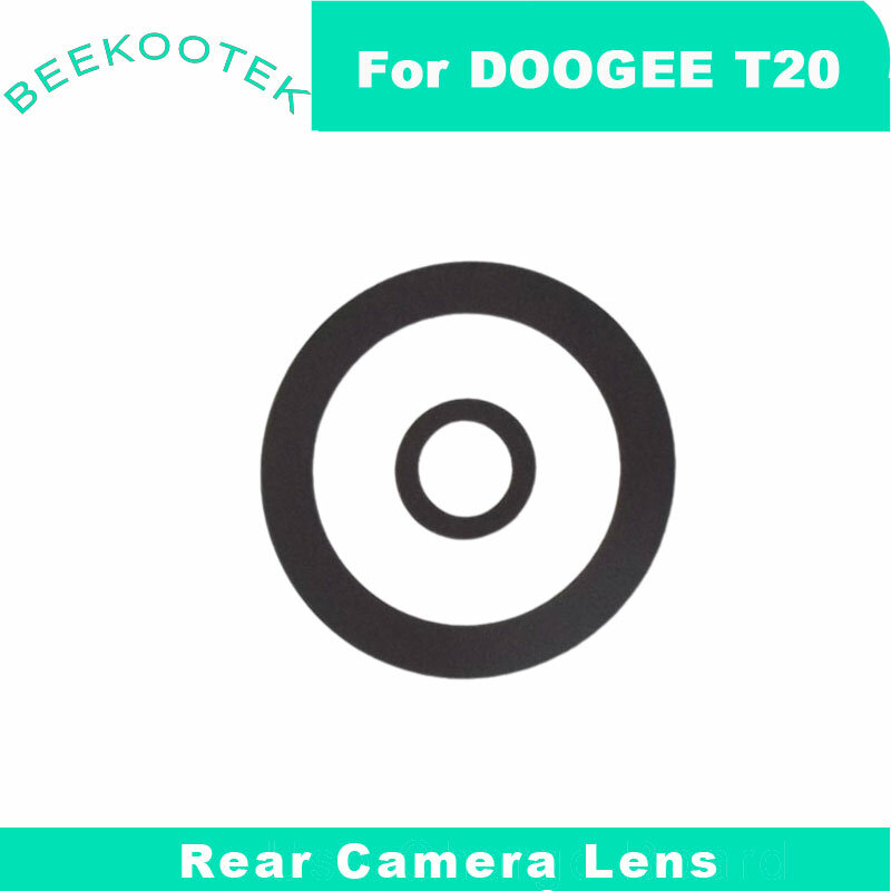 DOOGEE T20 lensa kamera belakang asli baru penutup kaca lensa kamera belakang ponsel untuk DOOGEE T20 Tablet