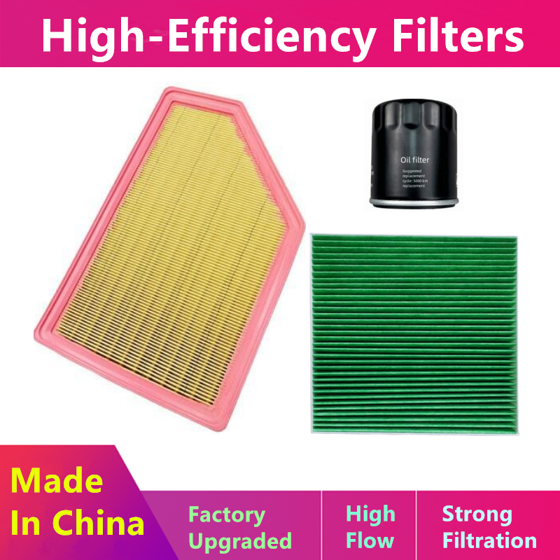 3 buah/paket Filter untuk Gac Aion Ga3s Phev 1. 5l-plug-In Hybrid/minyak, Filter kabin udara/suku cadang mobil