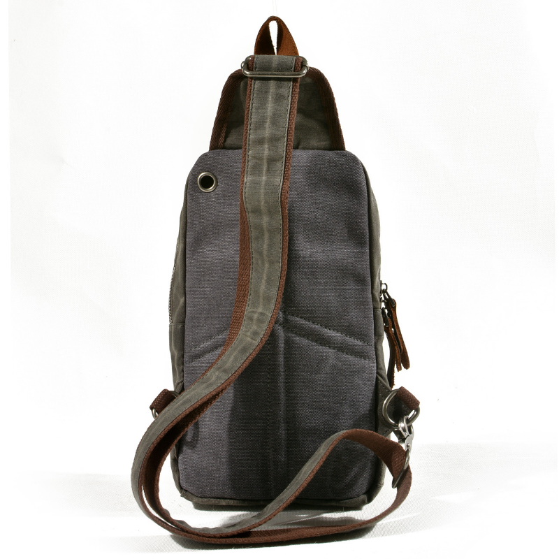 Модный корейский трендовый рюкзак Chikage, холщовая нагрудная мини-сумка унисекс, простой удобный многофункциональный мужской маленький рюкзак