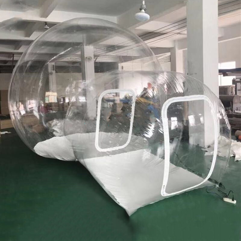 Stargaze-Tente de camping gonflable à bulles, extérieur, tunnel unique