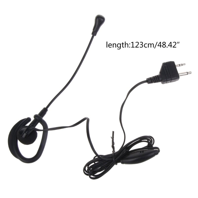 Two Way Radio Earpiece Quick Connection Ear-Clip Headset Suitable for Midland Walkie-Talkie Earpiece Quality-ABS-Made