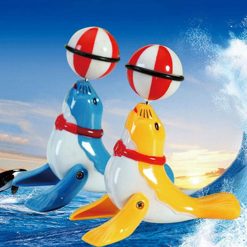 Wind-up Seal Toy No Battery Seal Toy Clockwork Seal Toys dla dzieci Zestaw zabawek nakręcanych dla dzieci nawijane prezenty dla niemowląt
