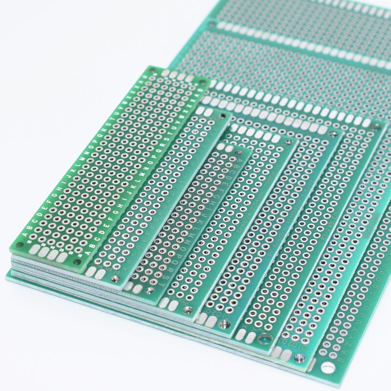 Papan sirkuit Universal prototipe dua sisi DIY semprotan timah CNC papan serat kaca papan sirkuit cetak papan PCB Arduino