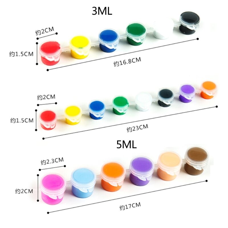 Materiały do ​​malowania akrylowego dla firmy Creative Wyobraź sobie materiały malarskie Pigment S