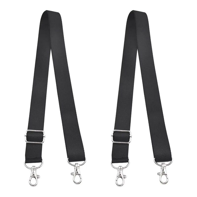 2Pcs Purse Strap Comfortable DIY Nylon Lightweight Handbag Shoulder Strap for Cross Body Shoulder Bag Small Bags Briefcase Totes