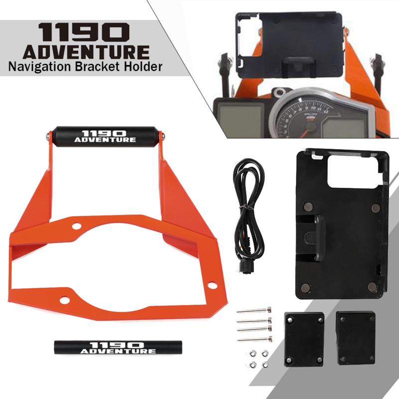 Adaptador de montaje para instrumento de motocicleta, soporte de montaje para GPS, ADV R, Adventure 2023, 2013, 1090, 1190, 1090