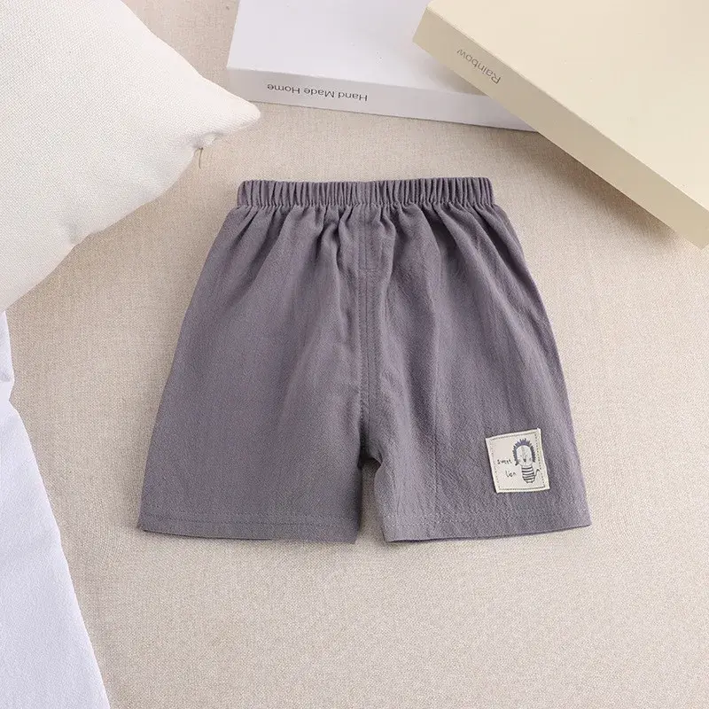 Girl Boy Summer Shorts Multicolor Fashion Comfortable Breathable Stripe Sport Shorts Child Casual Pants for Kids