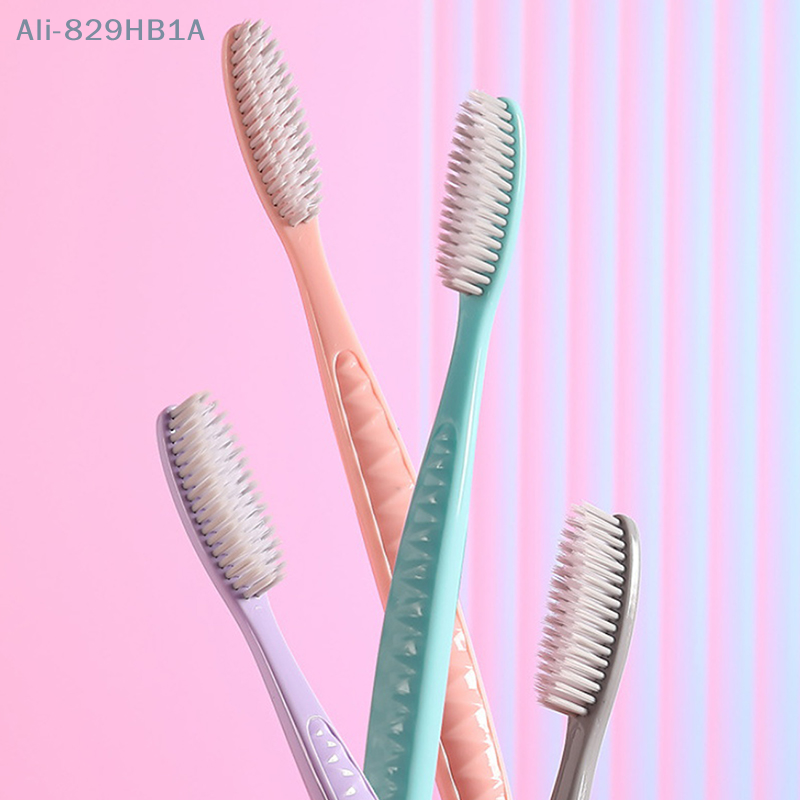 1PC Super Long Toothbrush Soft Fur Large Brush Head Adult Toothbrush Manual Toothbrush Firm Toothbrush
