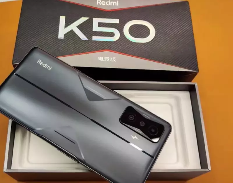 Xiaomi-teléfono inteligente Redmi k50 Gaming, rom Global, 5G, 256G, reconocimiento facial de huellas dactilares laterales, 8Gen1 Snapdragon, 120W, QC3