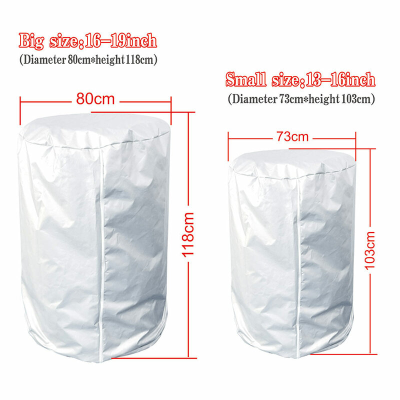 S/L Auto Cover Band 4 Banden Capaciteit Opbergtas Waterdicht Stofdicht Auto-Covers 210D Polyester Grote capaciteit Outdoor Cover Band