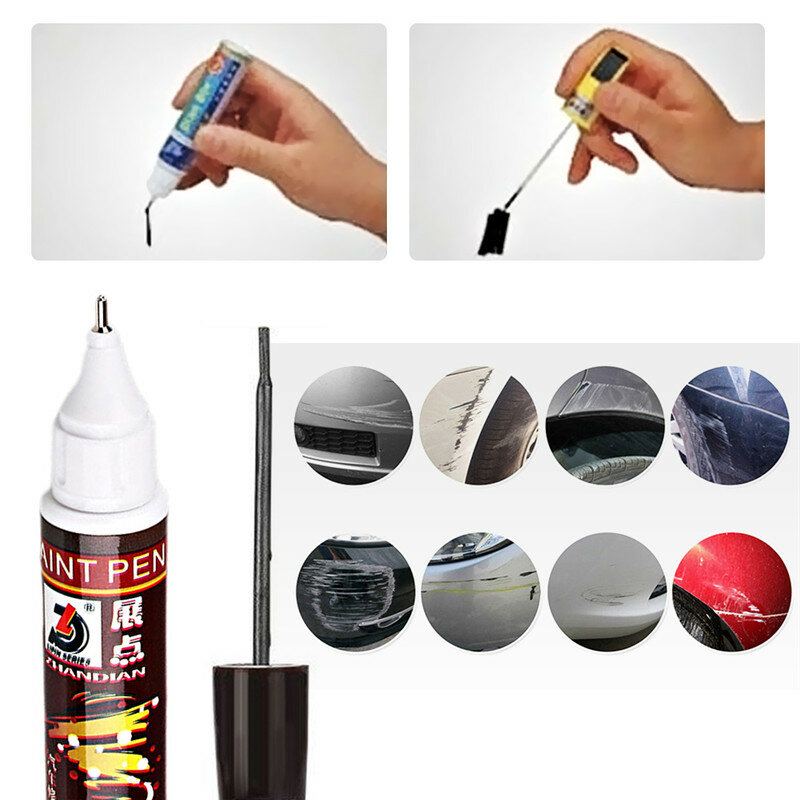 Caneta de pintura do carro ferramenta reparo risco toque up pintura casaco claro à prova dwaterproof água para bmw e46 e49 f30 f80 e36 e46 e93 e92 f34 f31 z4