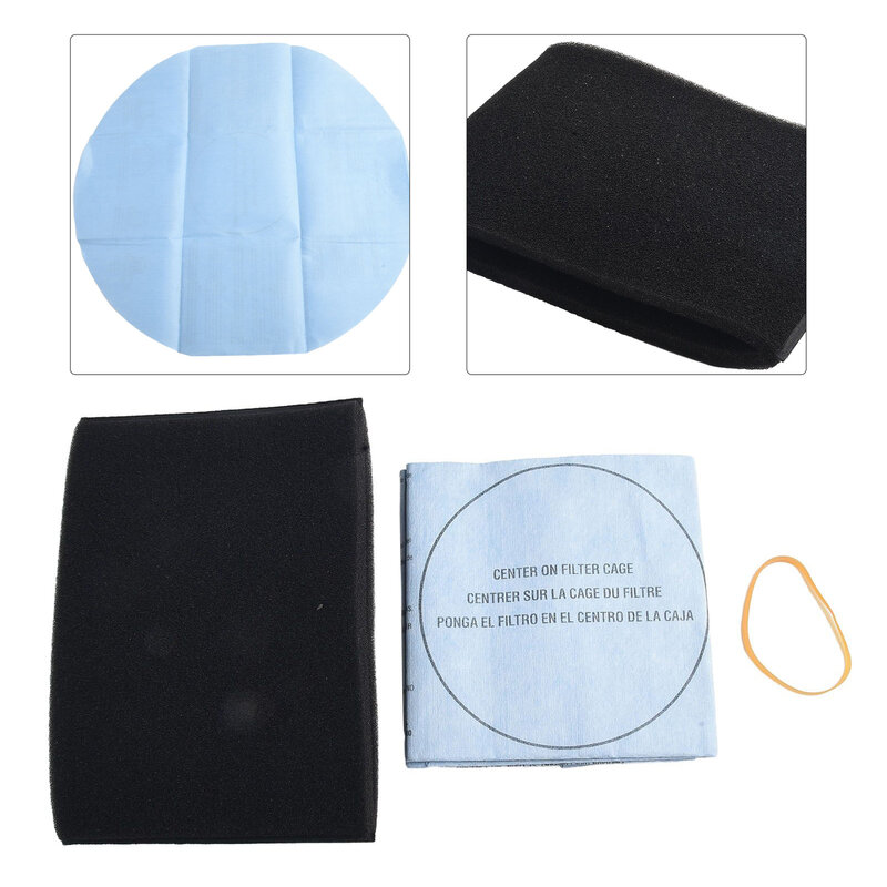 Kit pita elastis Filter busa cincin penahan untuk toko Vac penyedot debu basah/kering 9010700 alat pembersih rumah tangga & Aksesori