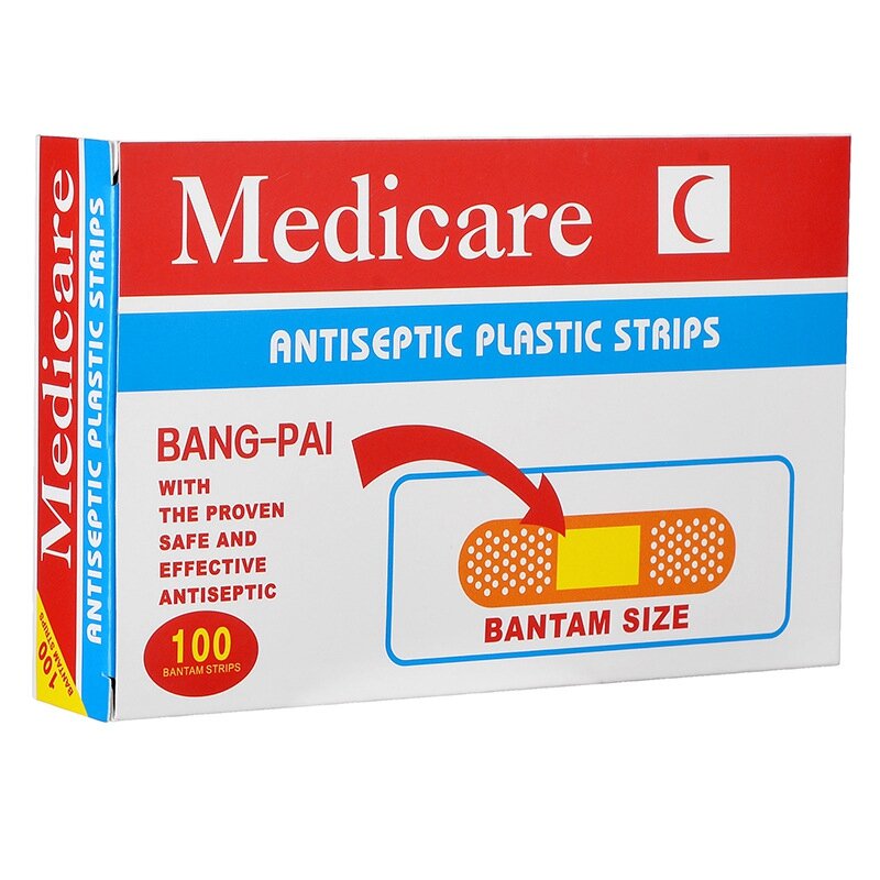 100 pz/pacco Patch Baby Bandage Tape adesivo cerotto per ferite nastro di fissaggio per bendaggi di emergenza Kit medico per bambini
