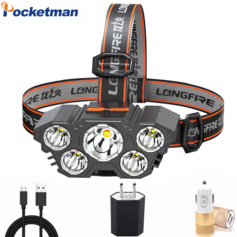 超高輝度LEDヘッドランプ,高輝度LEDヘッドランプ,防水,キャンプ,ハイキング,サイクリング,狩猟用