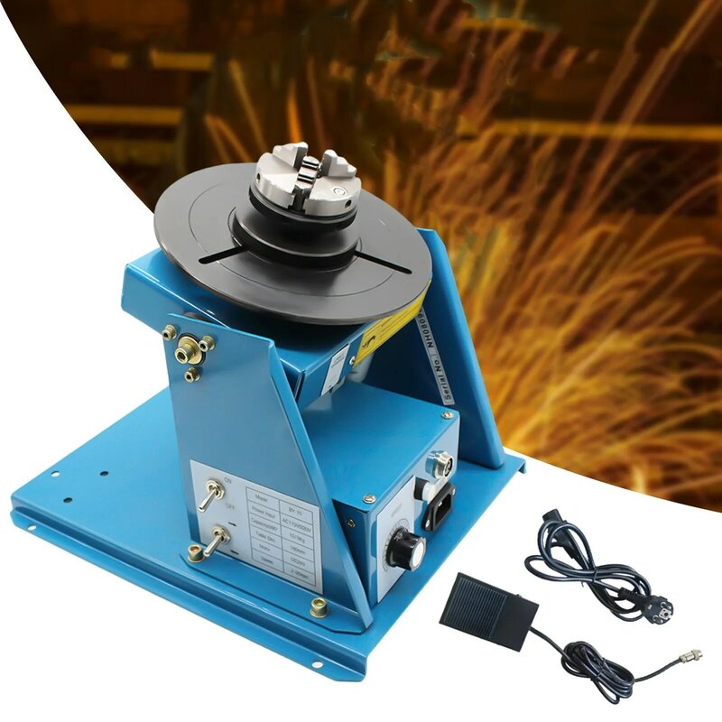 Adjustable Speed Rotary Welding Table Positioner Turntable  Corrosion Resistance Welding Equipment for Cutting and Grinding