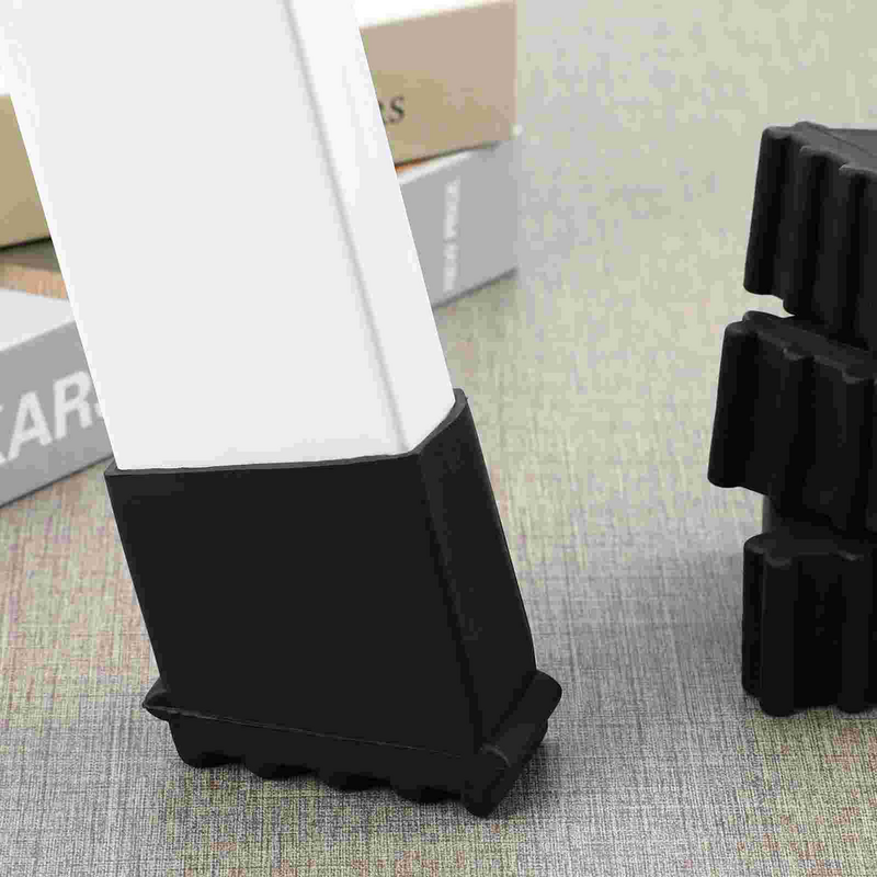 4 Pcs Household Ladder Foot Cover Rubber Feet Chairs Telescoping Extension Pads For step ladders