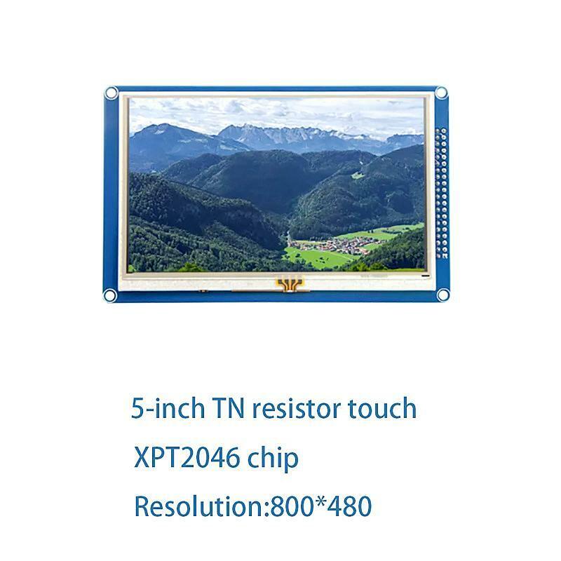 4.3 Inch 800X480 480*272 Parallelle Tft Lcd-Module 5.0 "Gt911 Xpt2046 Chip Scherm Resistief Capacitief Aanraakscherm