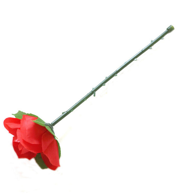 赤いバラの魔法の大判折りたたみ式赤い花が小さなアクセサリーに表示されます
